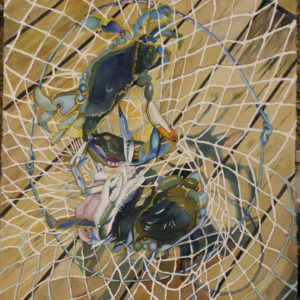Crab-Net Watercolor